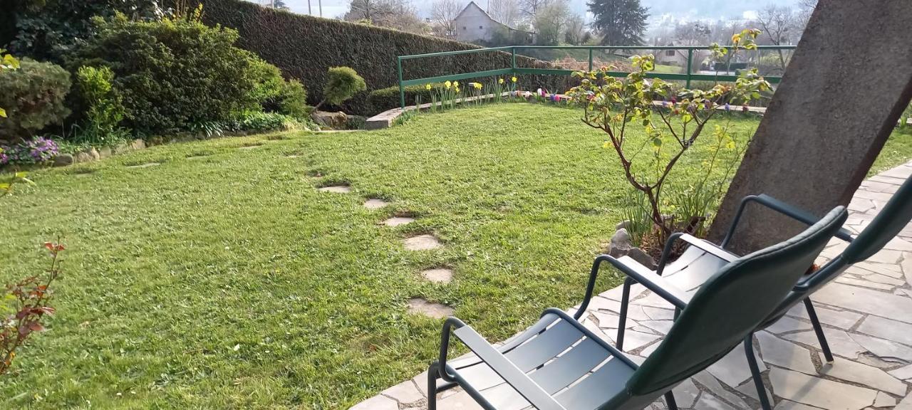 Terrasse, Jardin,, Appartement 80M², Vue Montagne, Wifi, Bureau Bagnères-de-Bigorre Εξωτερικό φωτογραφία